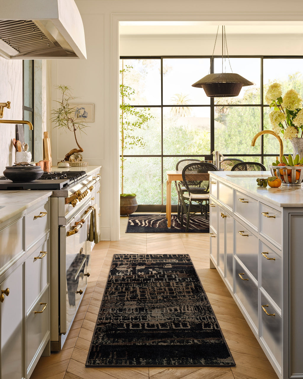 Ourea Dark Wood Rug