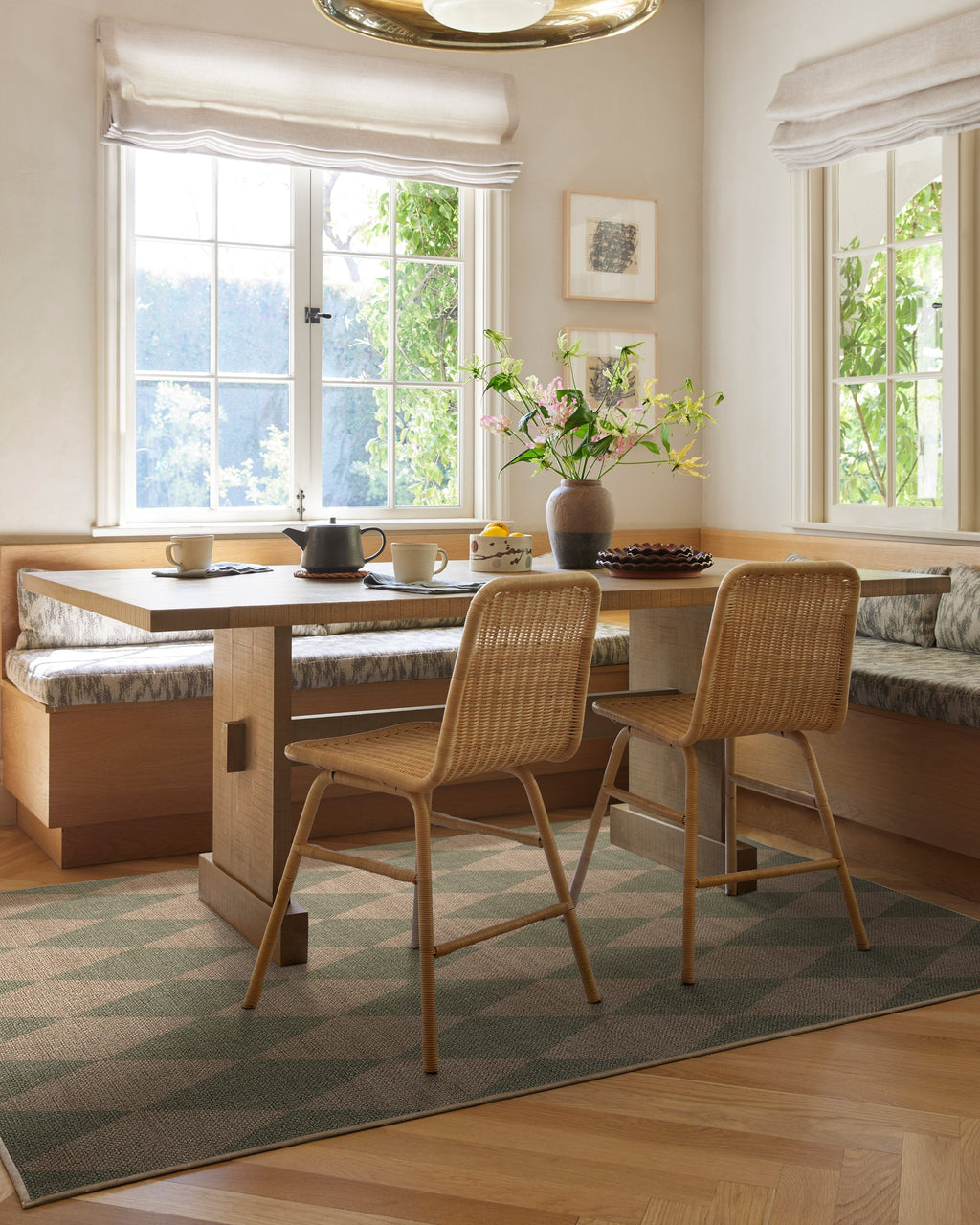 Palazzo Sage Green Re-Jute Rug