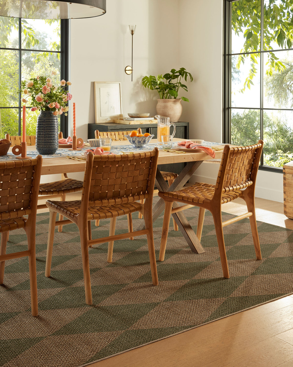 Palazzo Sage Green Re-Jute Rug