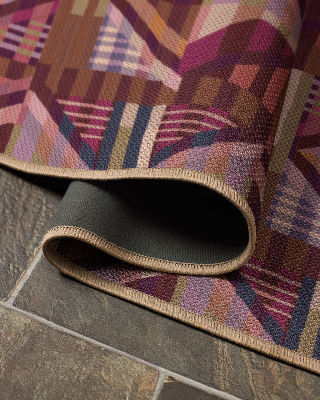 Paloma Berry Multicolor Outdoor Rug