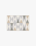 Pennant Grey Flatwoven Rug by Jonathan Adler