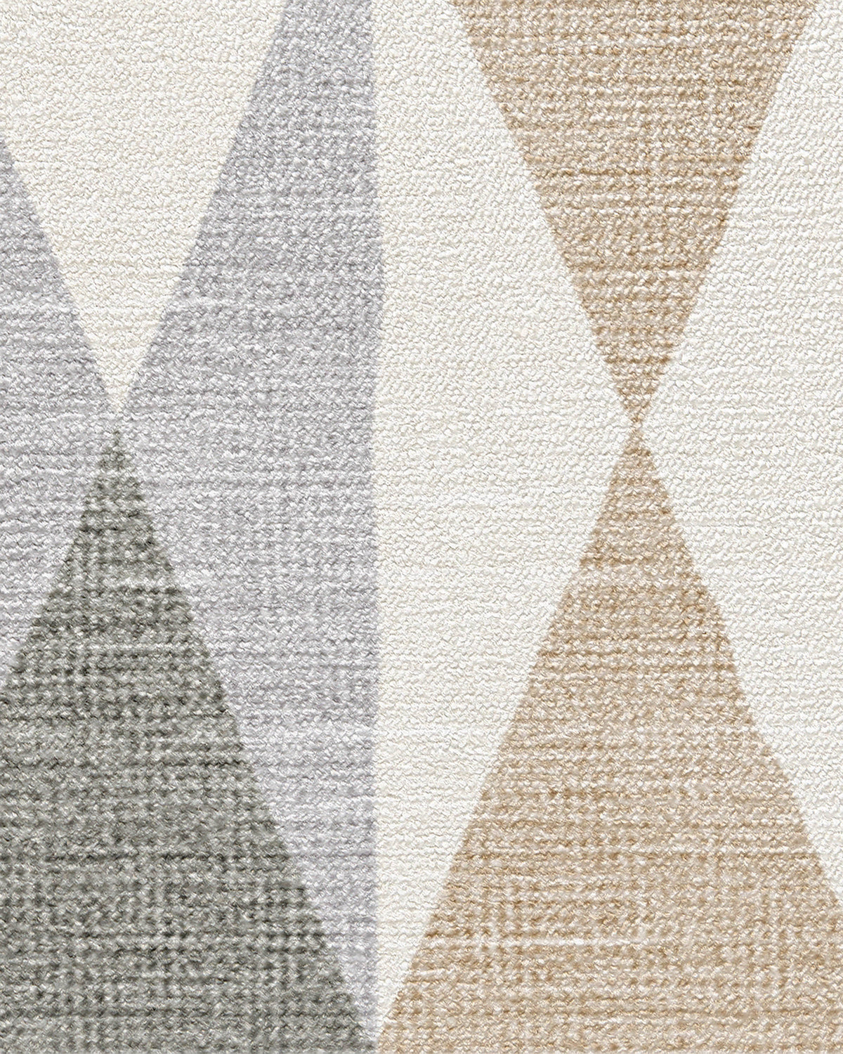 Pennant Grey Flatwoven Rug by Jonathan Adler