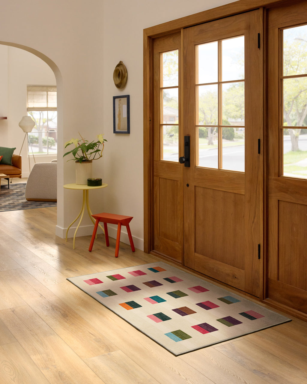 Pezzo Multicolor Flatwoven Rug