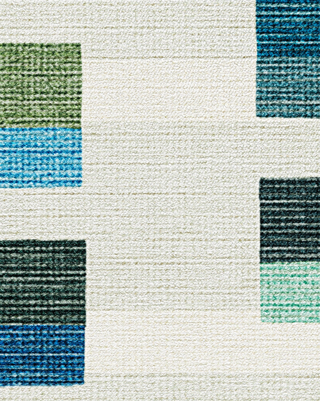 Pezzo Teal Rug
