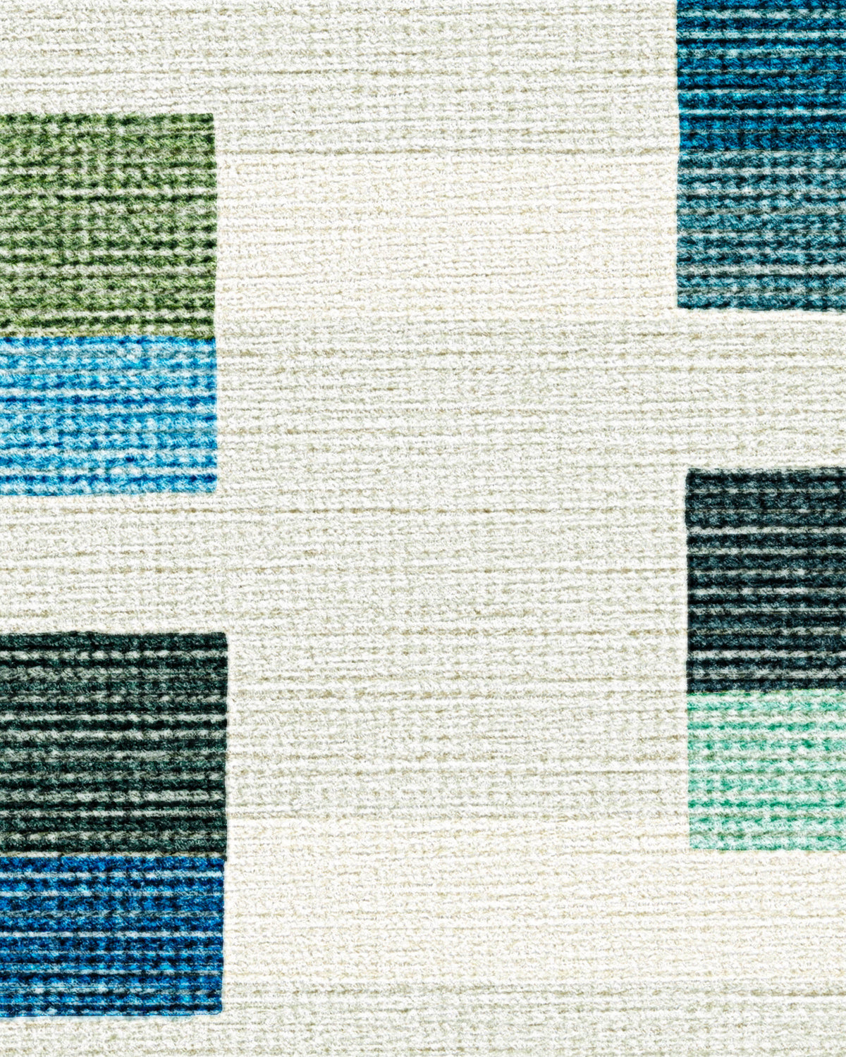 Pezzo Teal Flatwoven Rug