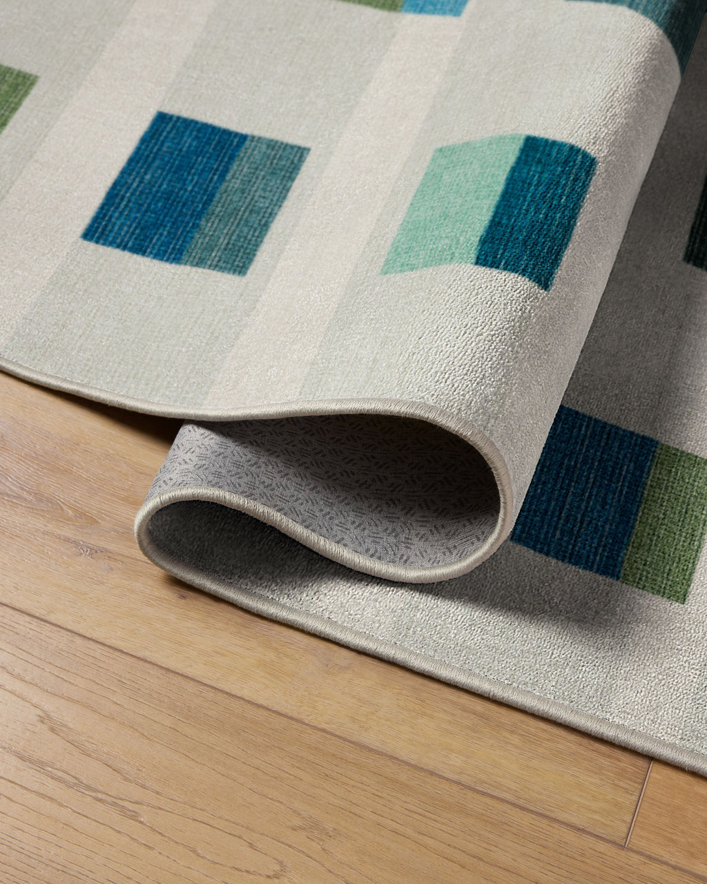 Pezzo Teal Flatwoven Rug