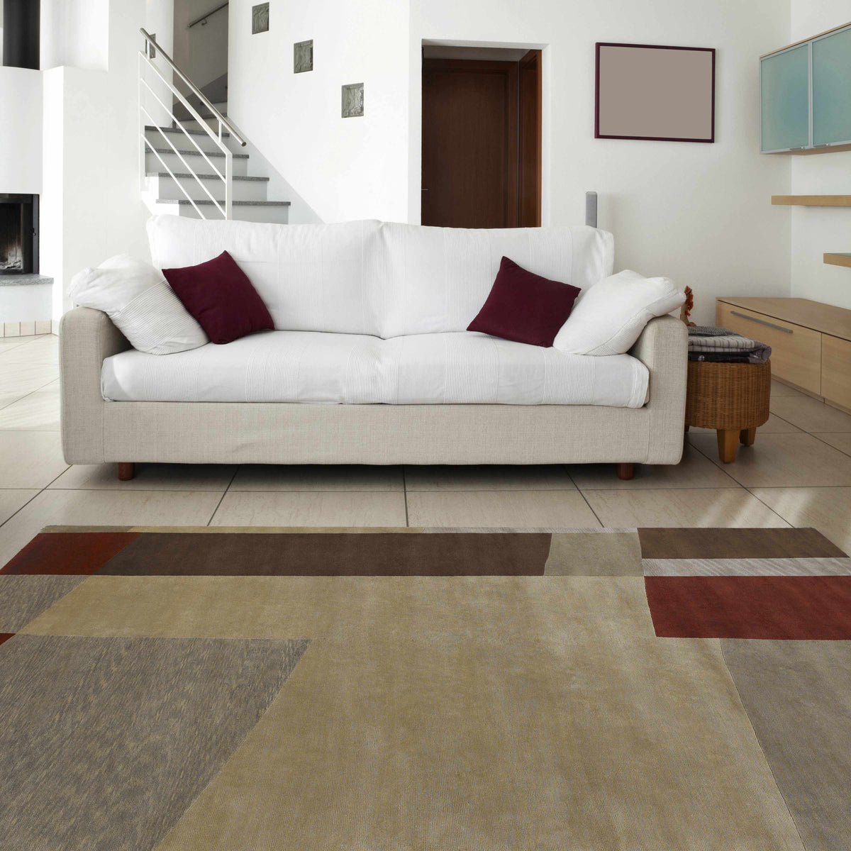 Piedra Premium Wool Area Carpet - Clearance