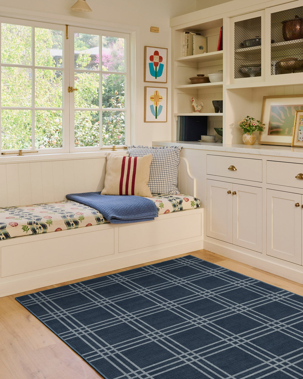 Pierre Navy Rug