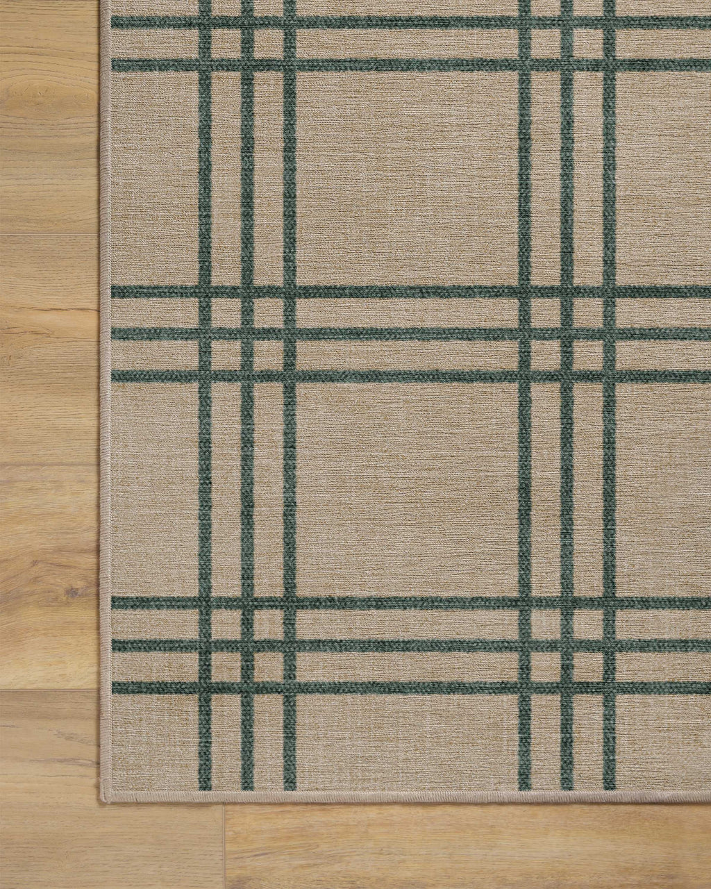 Pierre Olive & Natural Flatwoven Rug