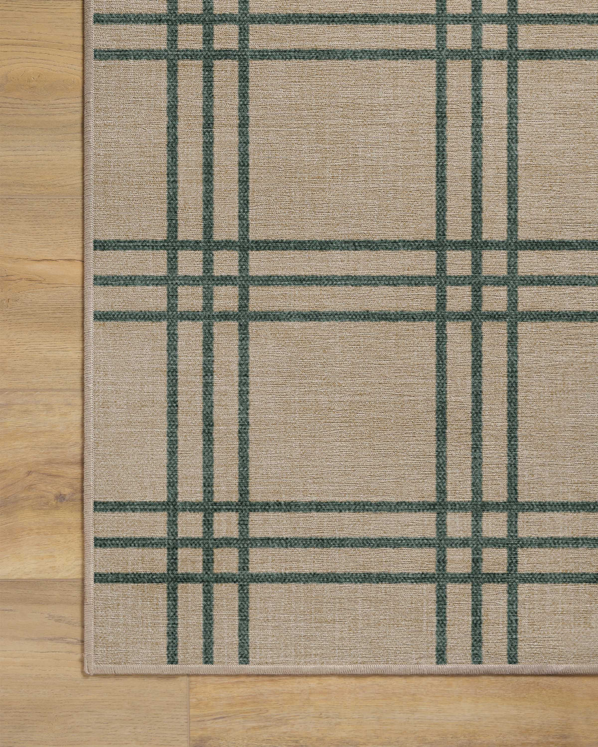 Pierre Olive & Natural Flatwoven Rug