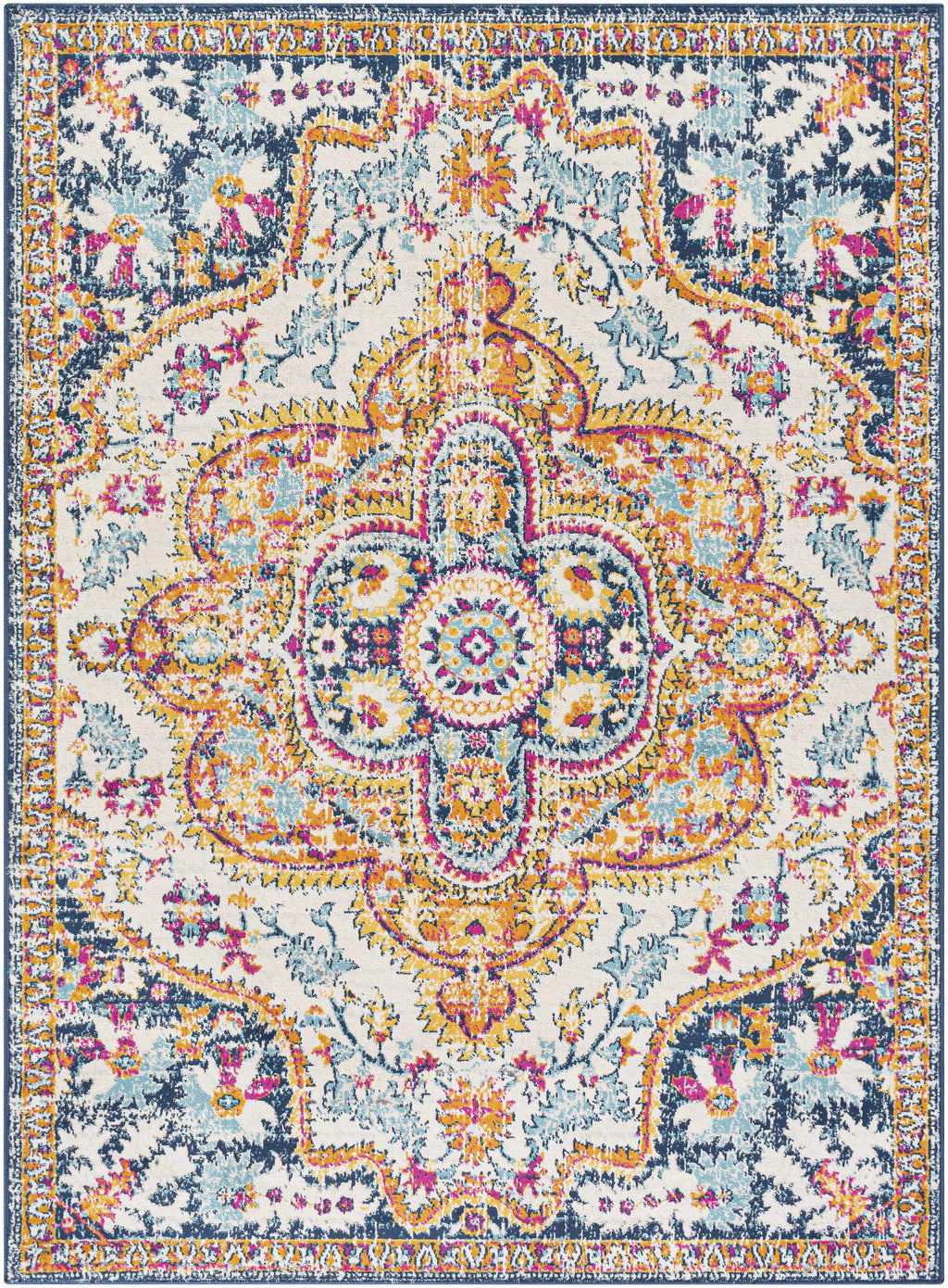 Pimperne Traditional Medallion Area Rug - Clearance
