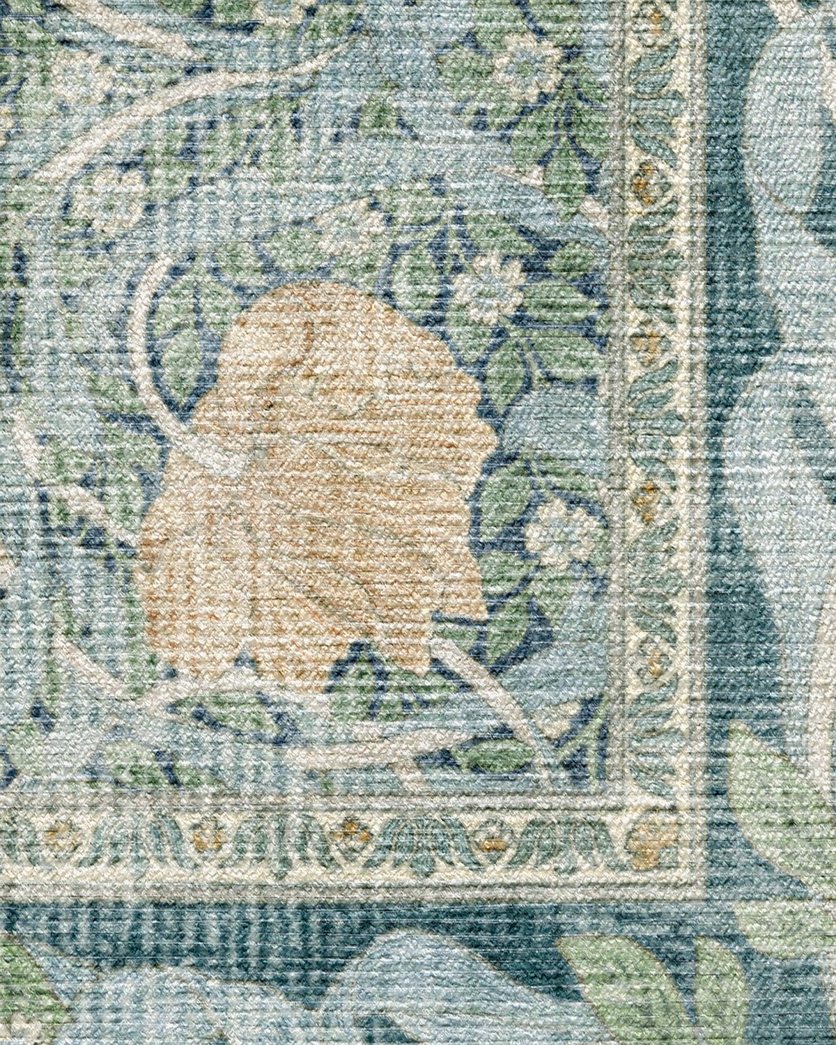 Pimpernel Dusk Blue Rug by Morris & Co.