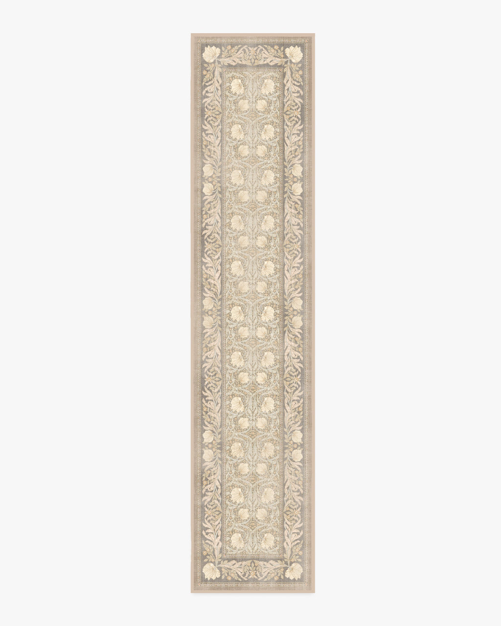 Pimpernel Mink Flatwoven Rug by Morris & Co.