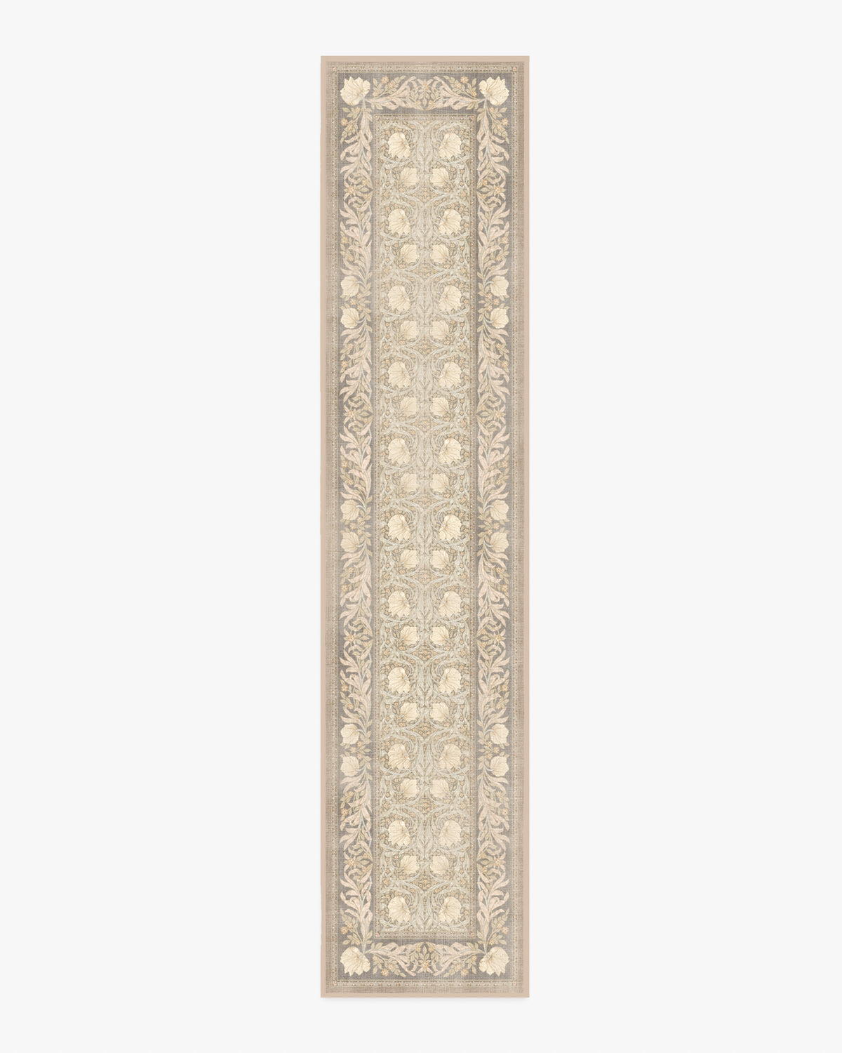 Pimpernel Mink Flatwoven Rug by Morris & Co.