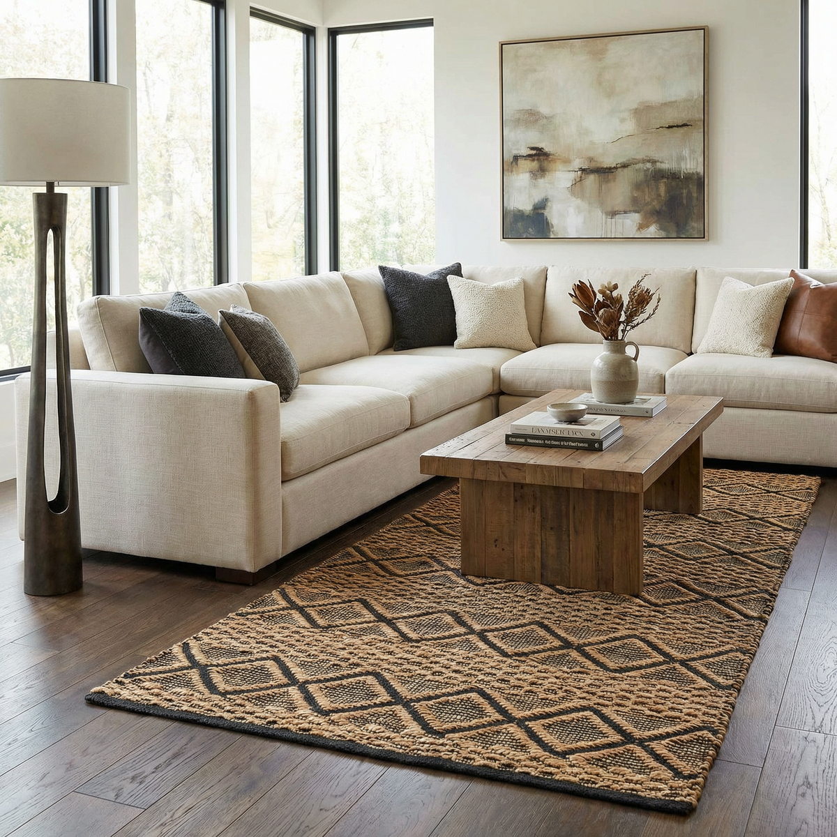 Foxrock Jute Carpet - Clearance