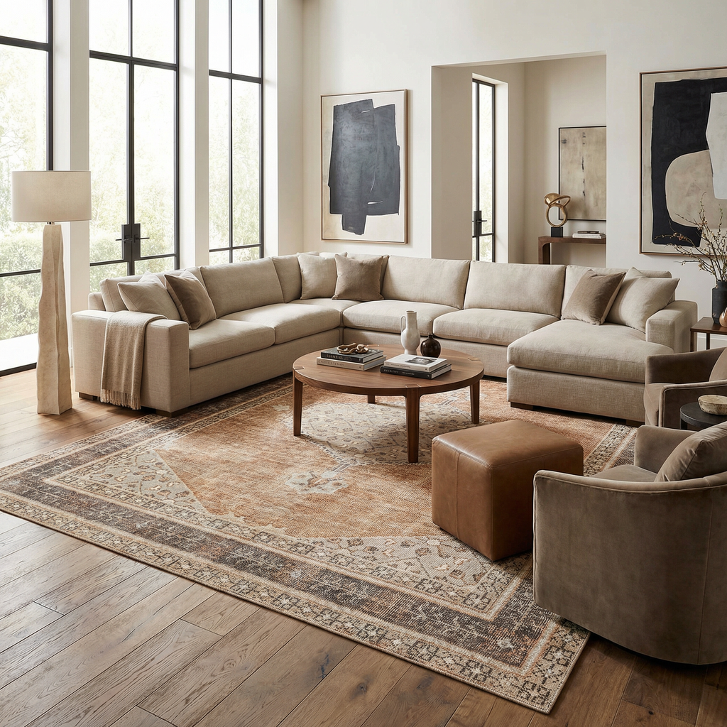 Lila Machine Woven Becki Owens x LIVABLISS BOLC-2300 Area Rug
