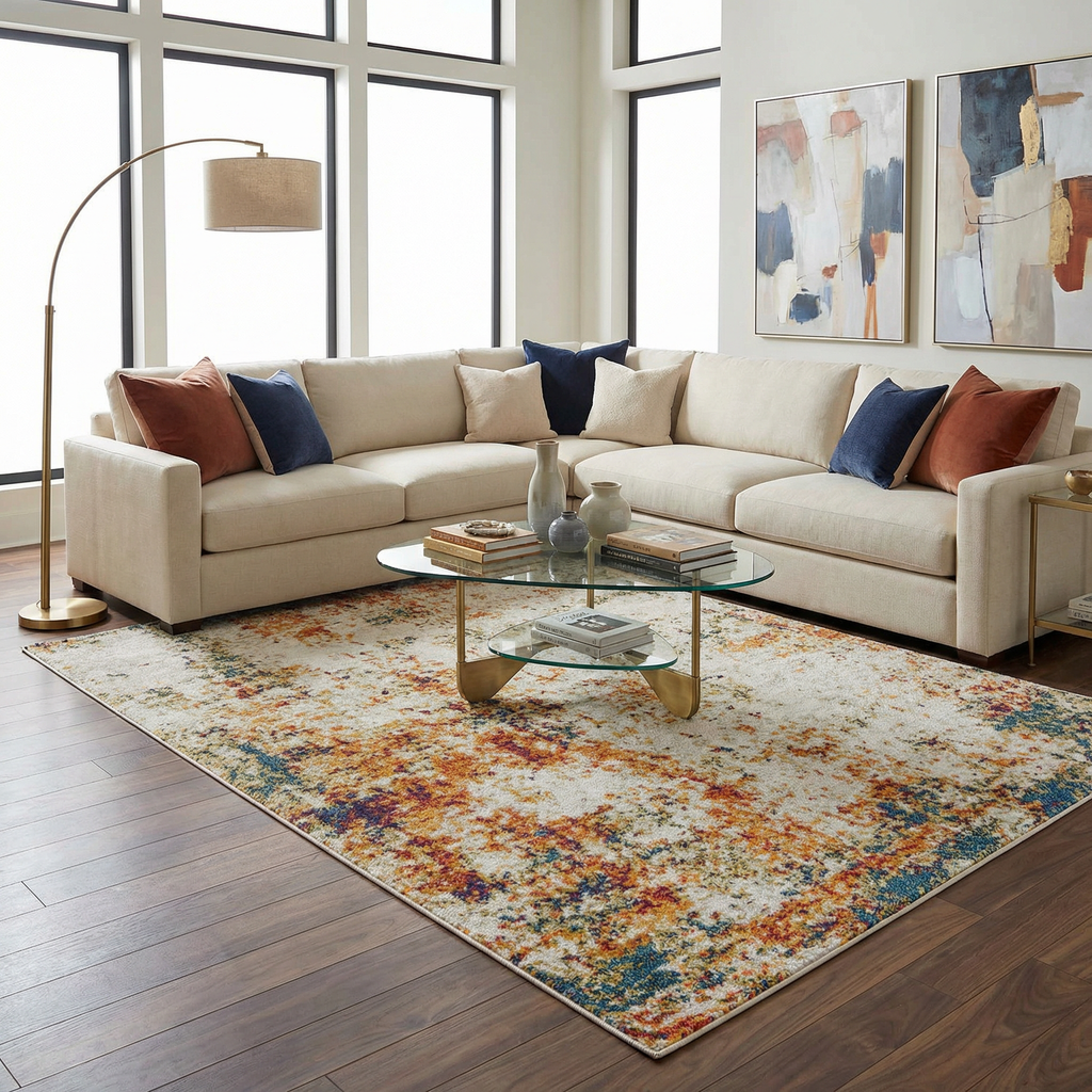 Istanbul Abstract Area Rug - Clearance