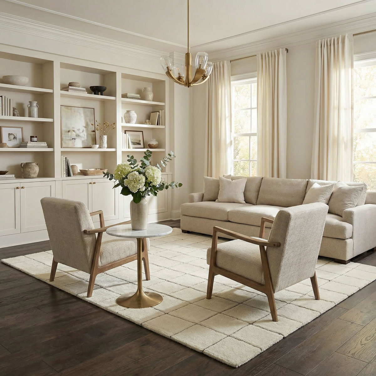 Caolan Washable Wool Rug
