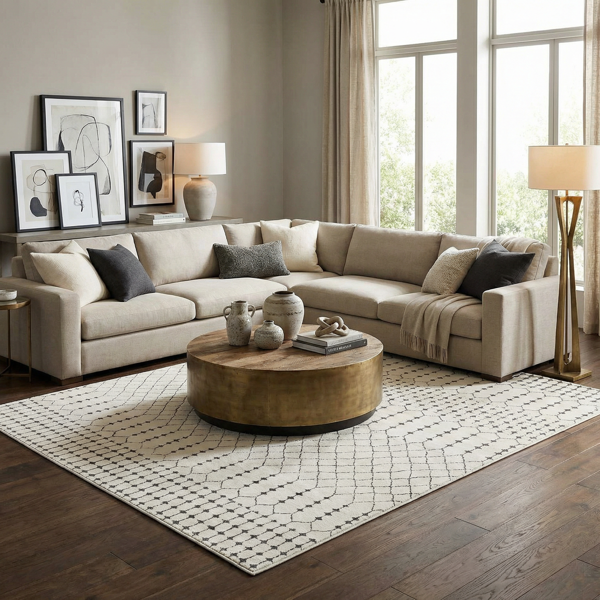 Chubbuck Moroccan Trellis Rug - Clearance
