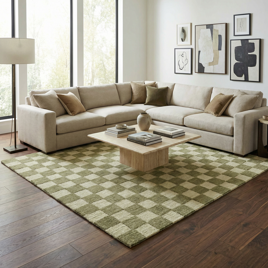 Amparo Olive Area Rug