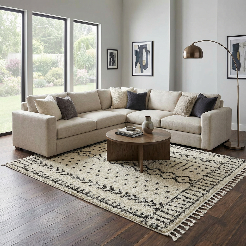 Hauppauge Berber Shag Carpet - Clearance