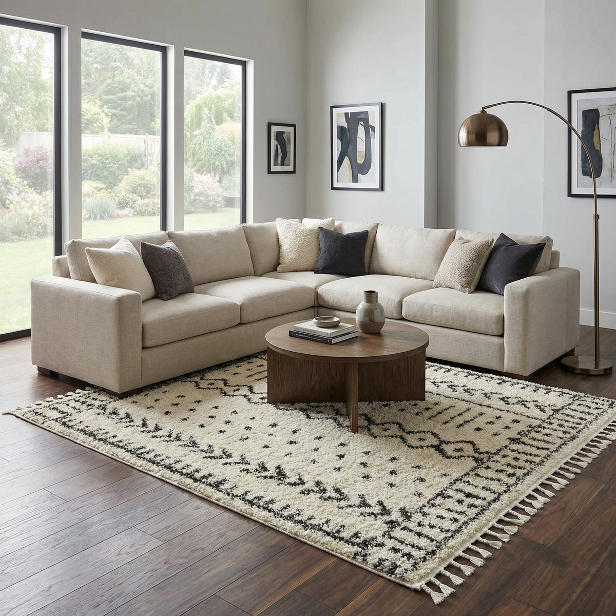 Hauppauge Berber Shag Carpet - Clearance