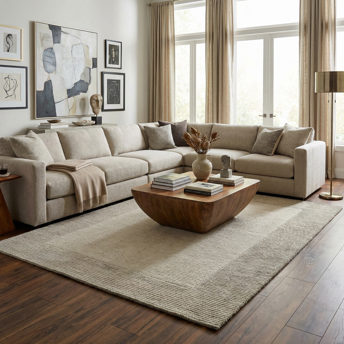 Amadi Wool Area Rug