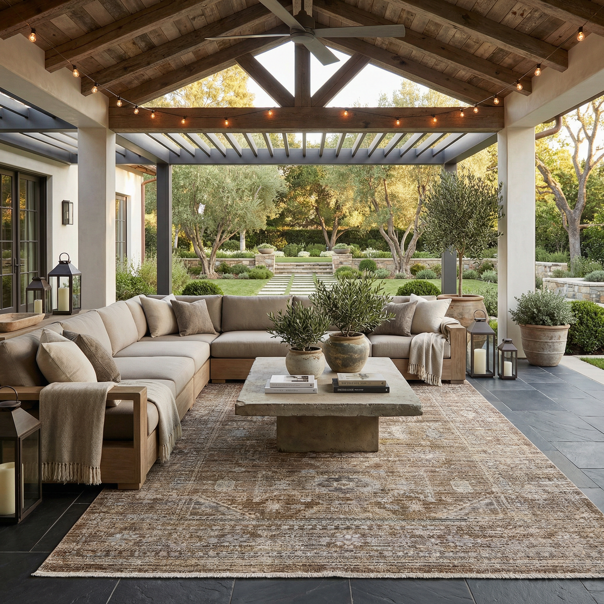 Yamir Washable Outdoor Rug - Clearance