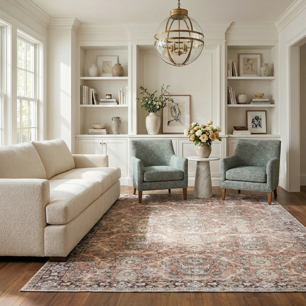 Bian Washable Area Rug - Clearance