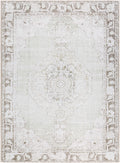 Livabliss x Our PNW Home Rainier Medallion Gray Washable Rug