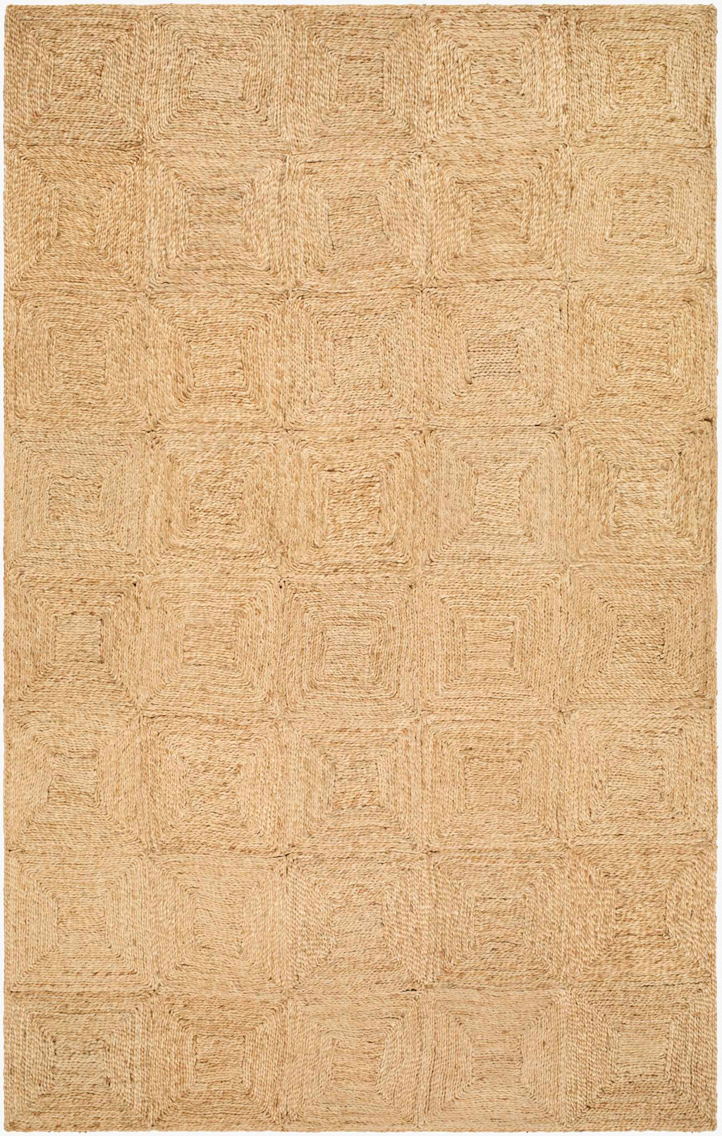 Donagh Brown Geometric Area Rug