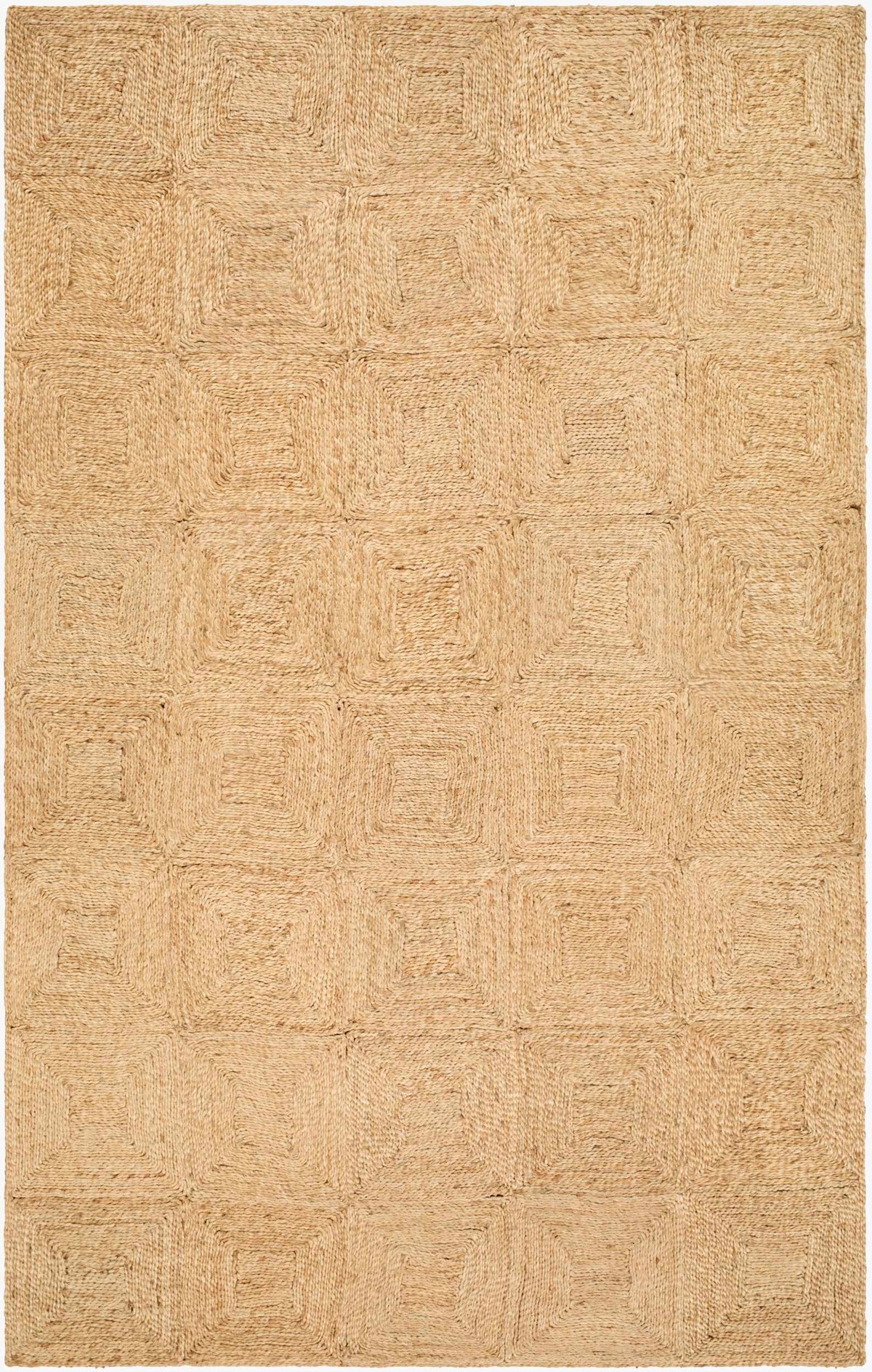 Donagh Brown Geometric Area Rug
