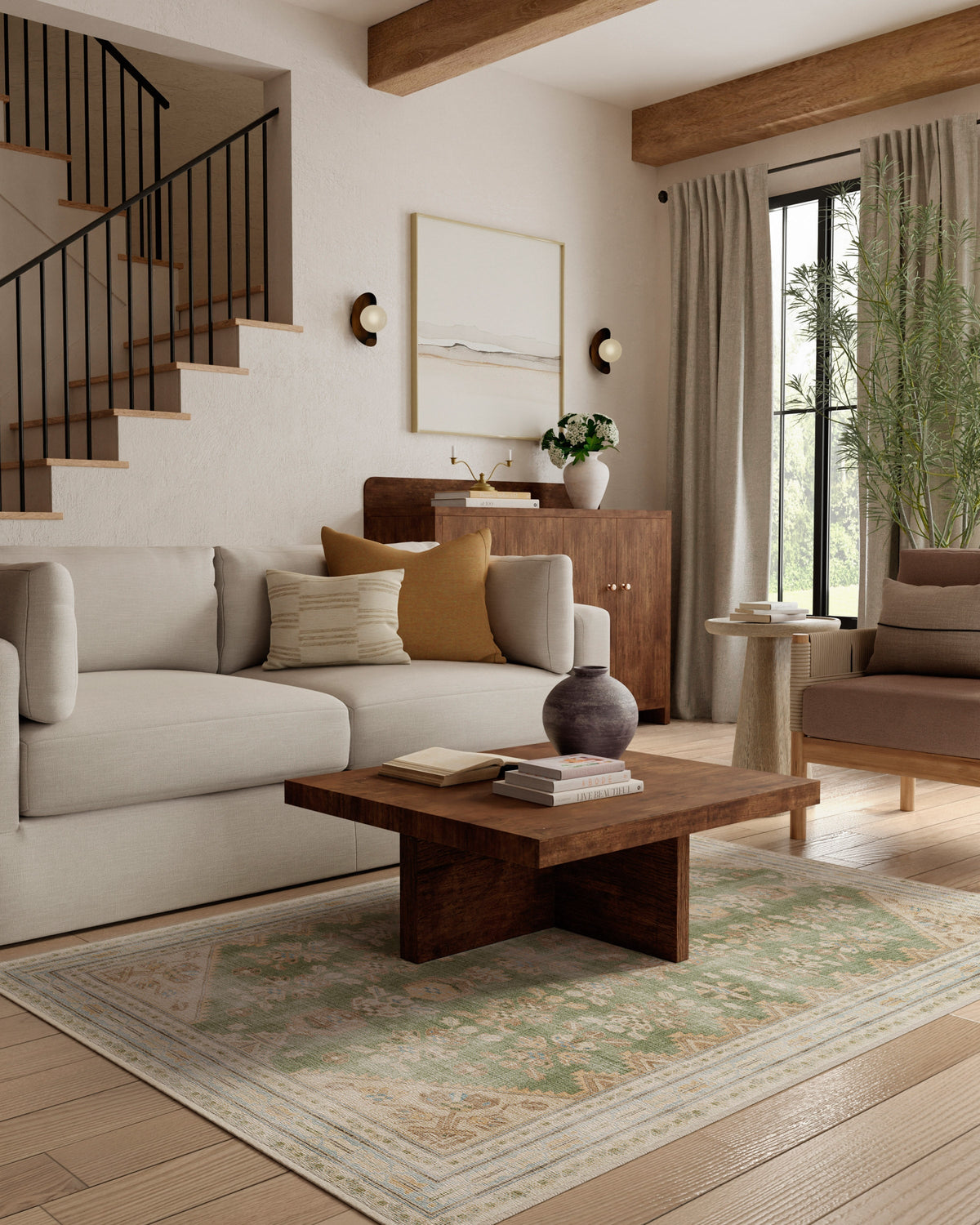 Pradera Olive & Sand Rug