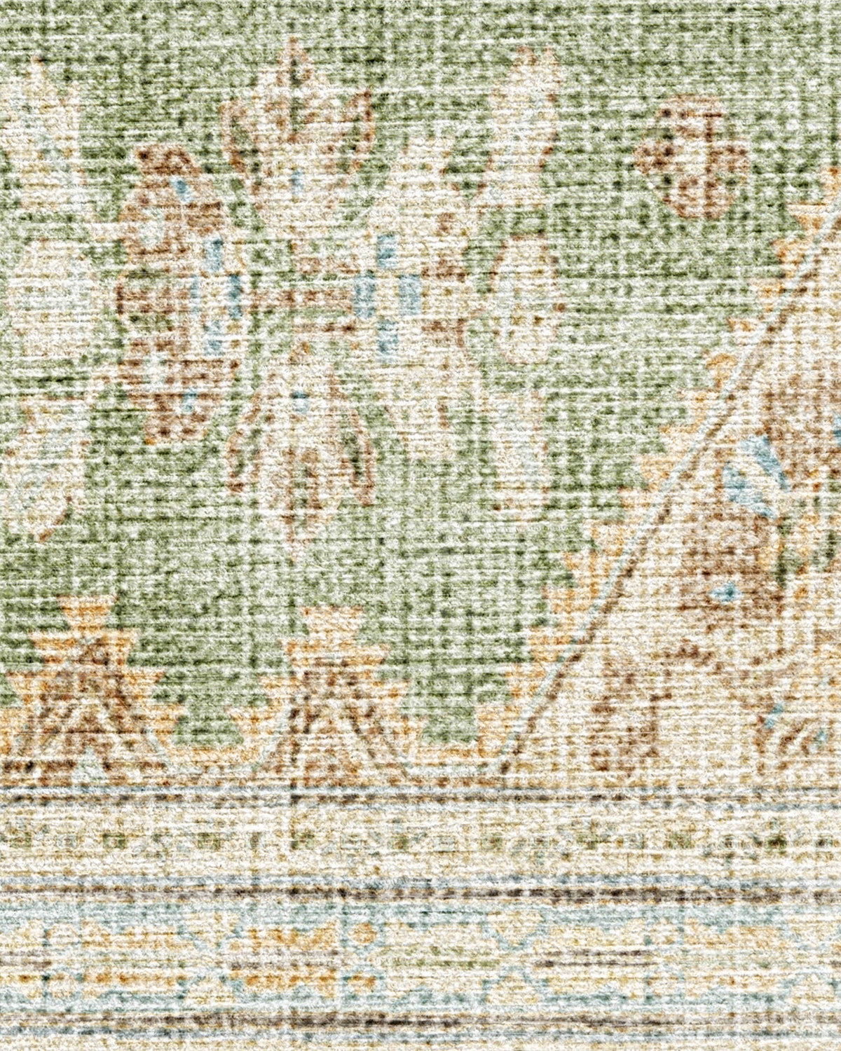 Pradera Olive & Sand Flatwoven Rug