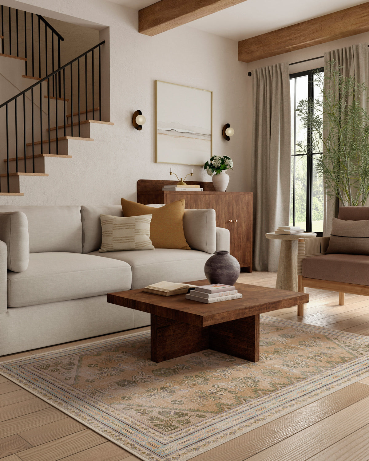 Pradera Sandstone Flatwoven Rug