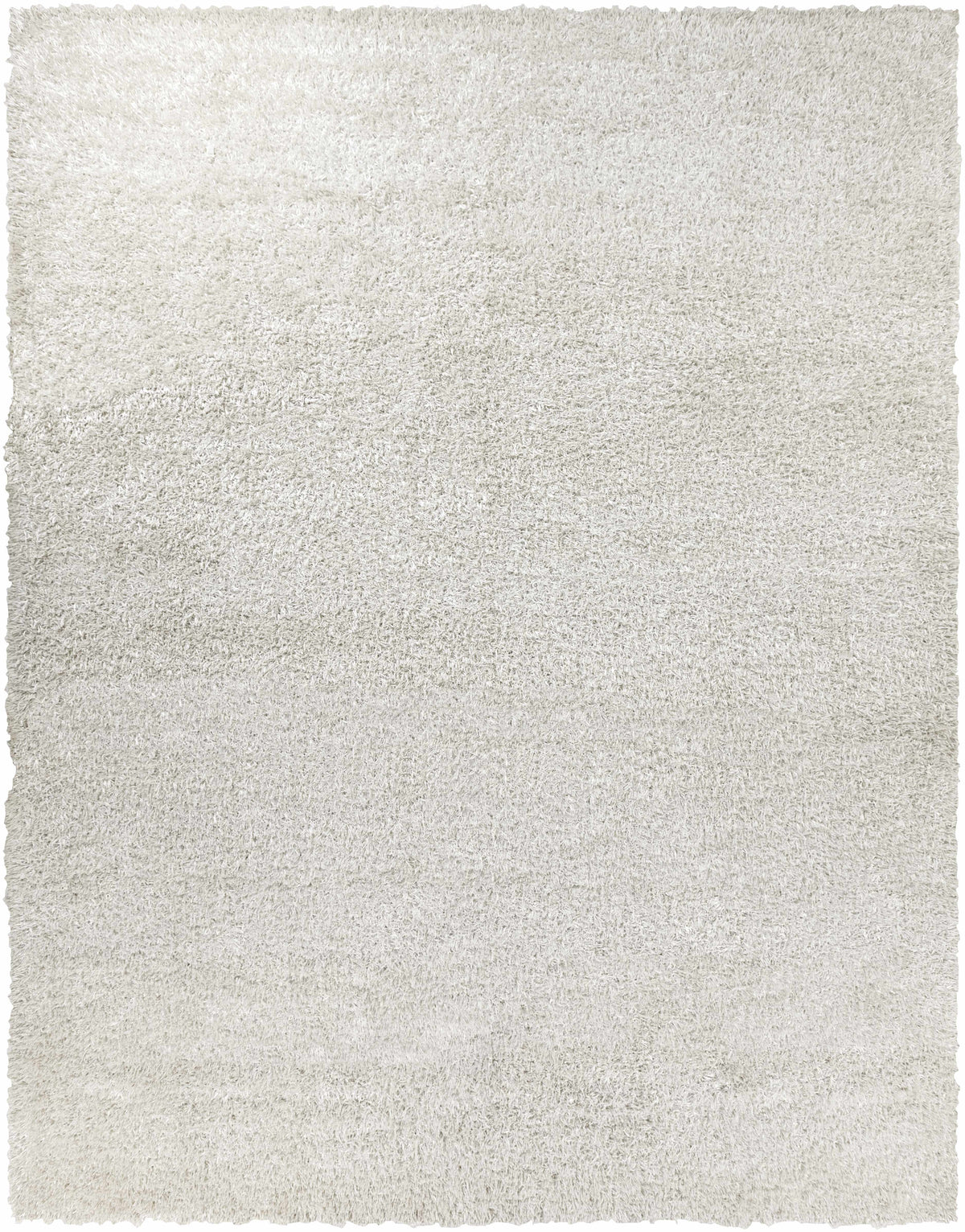 Browder 3x4 Solid Cream Shag Rug - Clearance