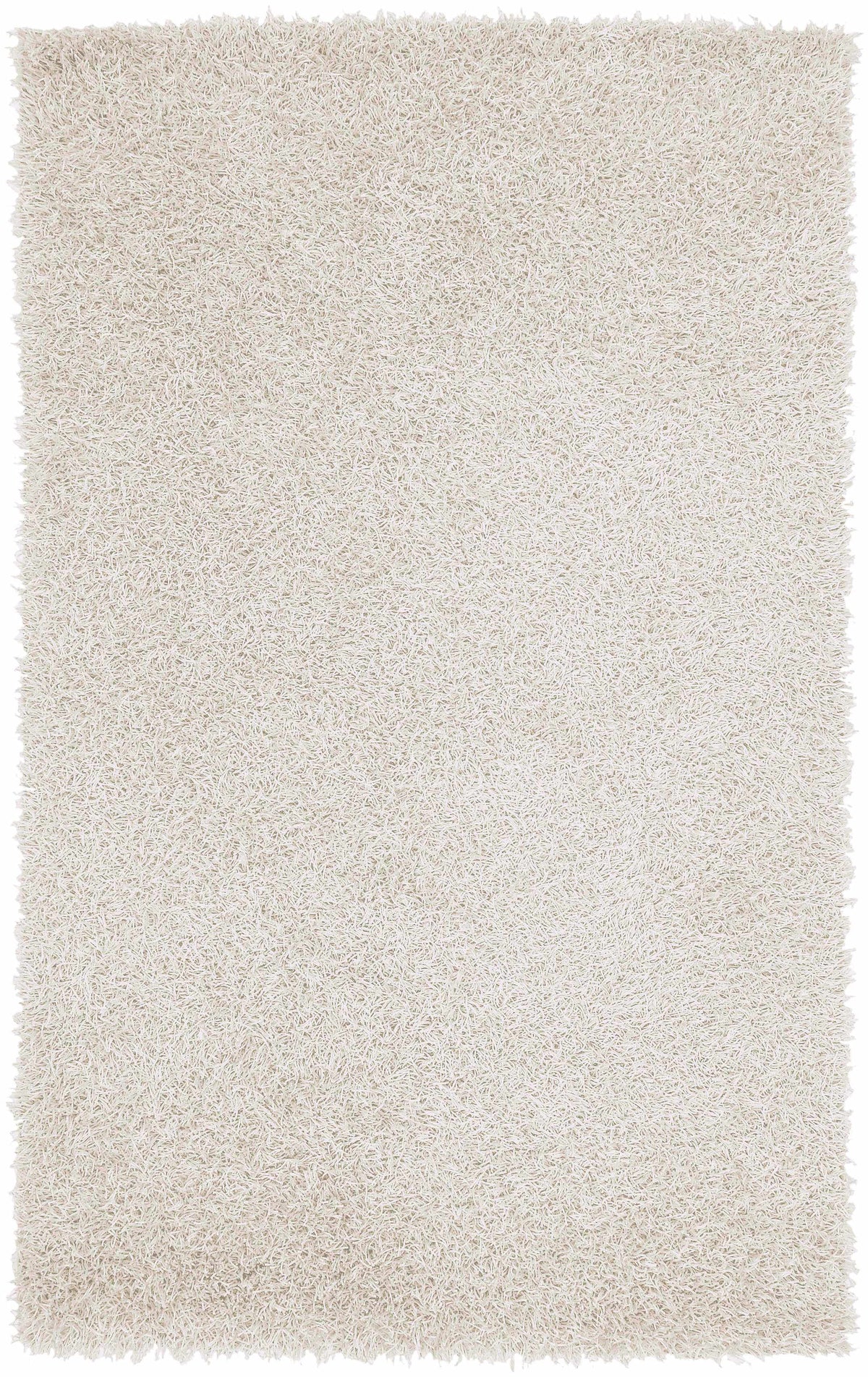 Browder 3x4 Solid Cream Shag Rug - Clearance