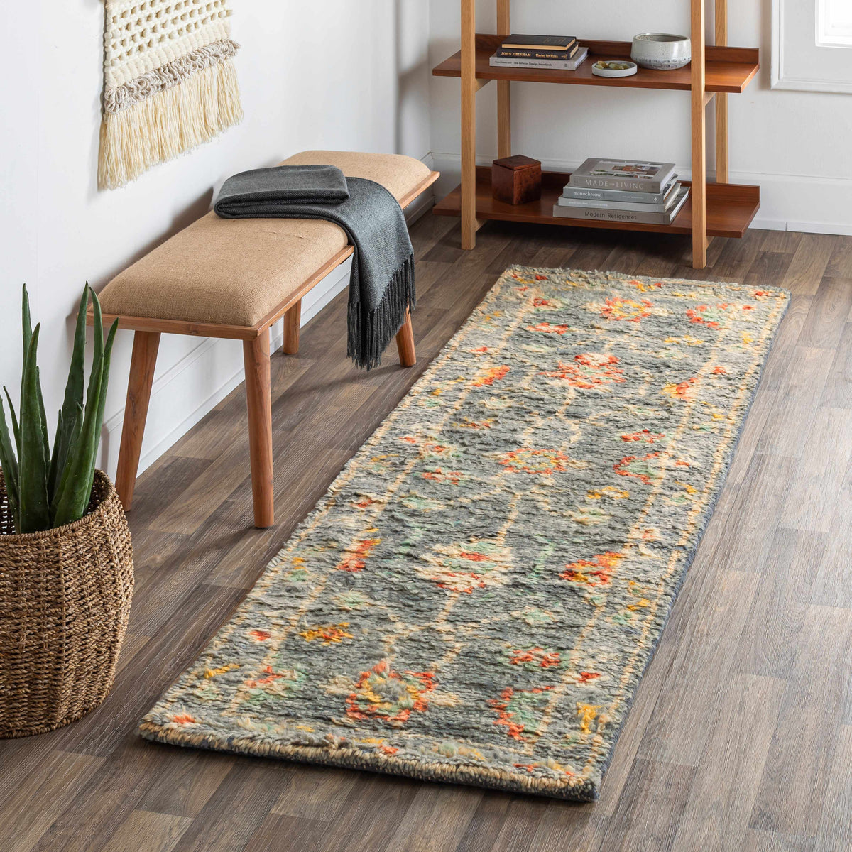 Prosperidad Handmade Wool Rug - Clearance