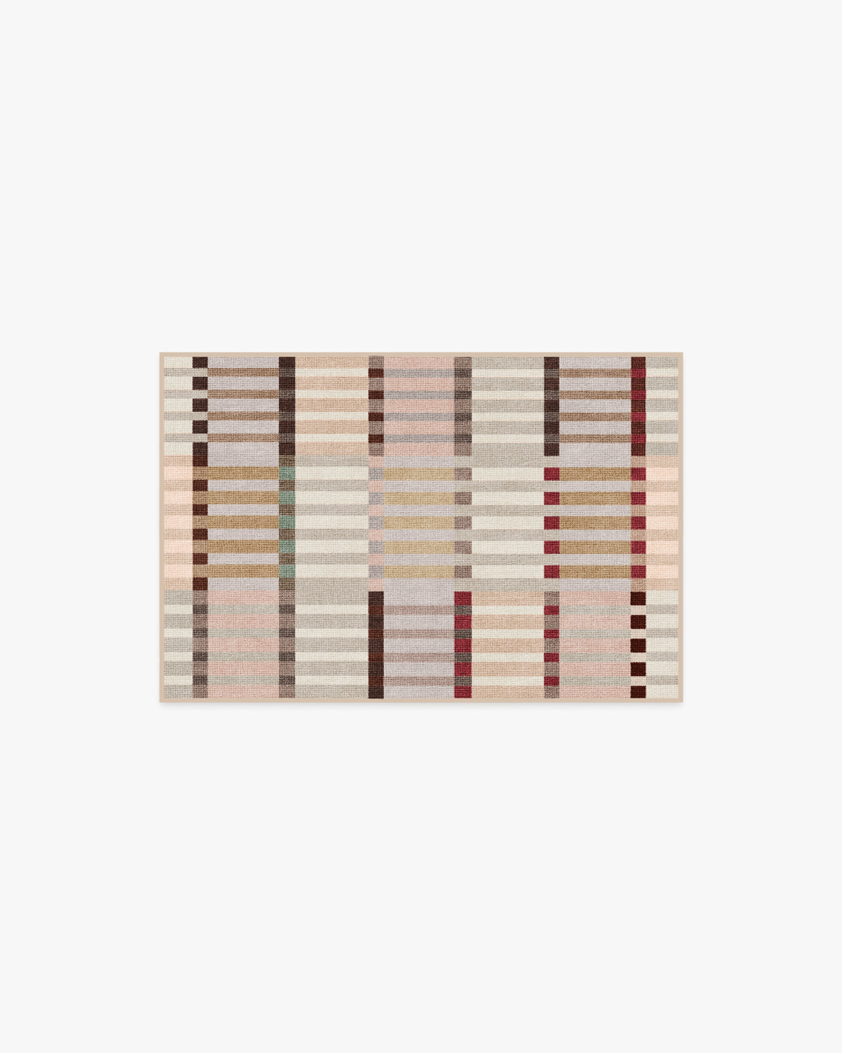 Quincy Natural Multicolor Flatwoven Rug