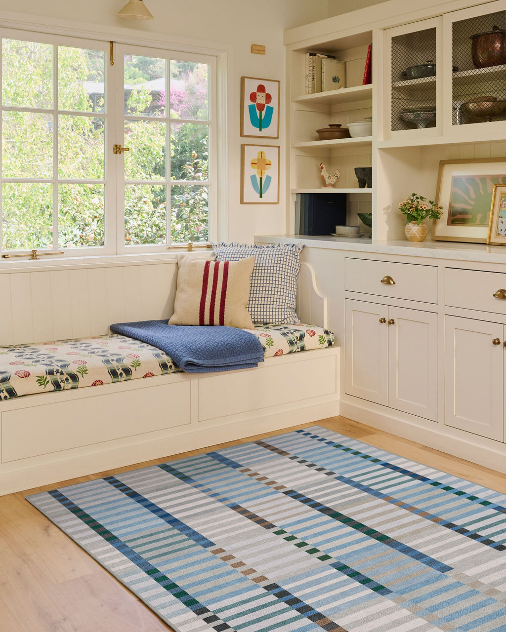 Quincy Soft Blue Rug