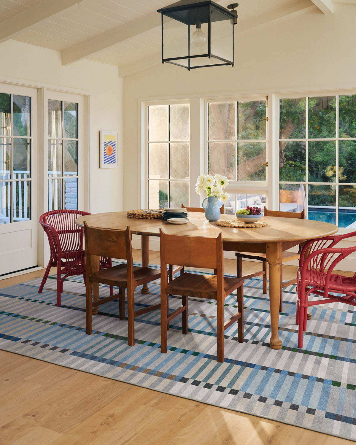 Quincy Soft Blue Rug