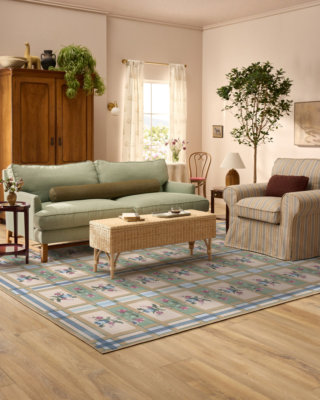 Quinnlyn Natural Multicolor Rug