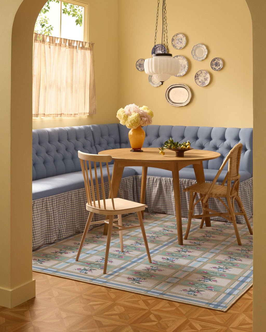 Quinnlyn Natural Multicolor Flatwoven Rug