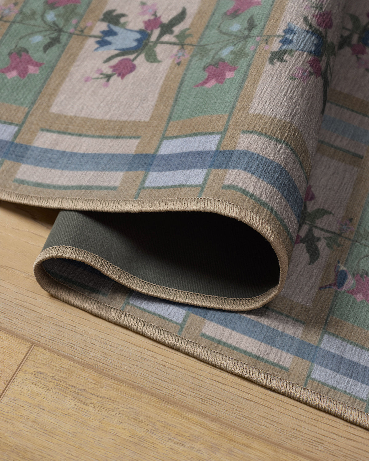 Quinnlyn Natural Multicolor Flatwoven Rug