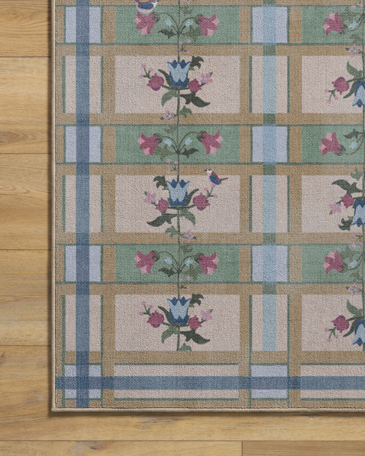 Quinnlyn Natural Multicolor Rug