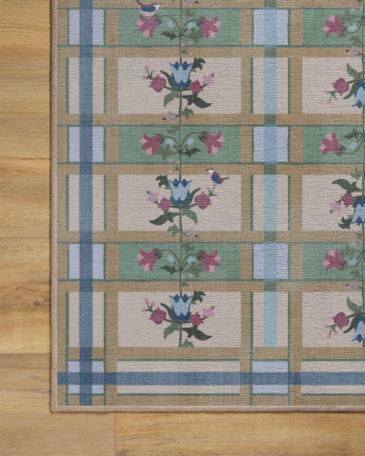 Quinnlyn Natural Multicolor Flatwoven Rug
