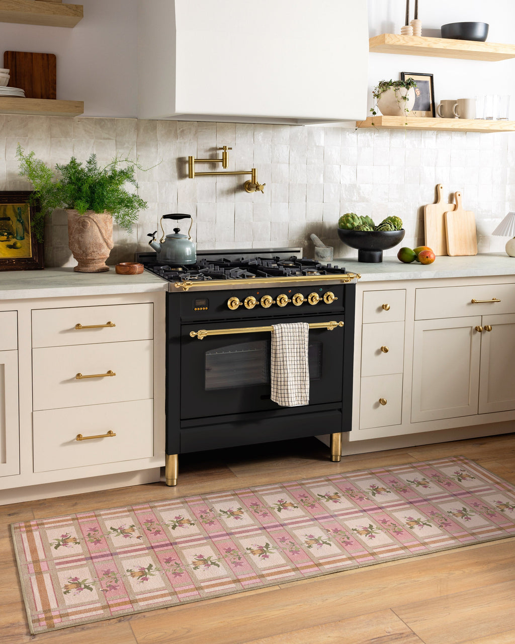 Quinnlyn Rose Multicolor Flatwoven Rug