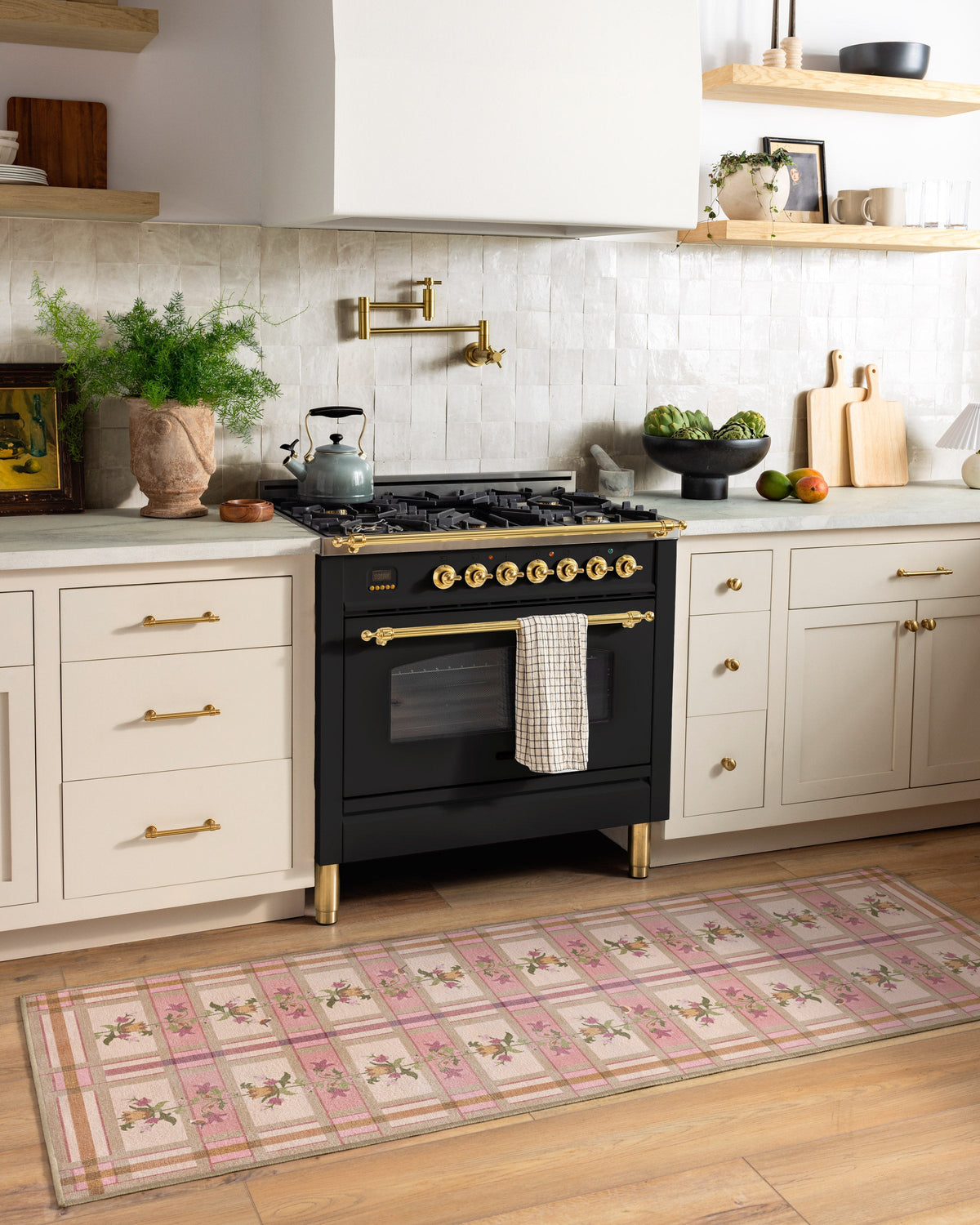 Quinnlyn Rose Multicolor Flatwoven Rug