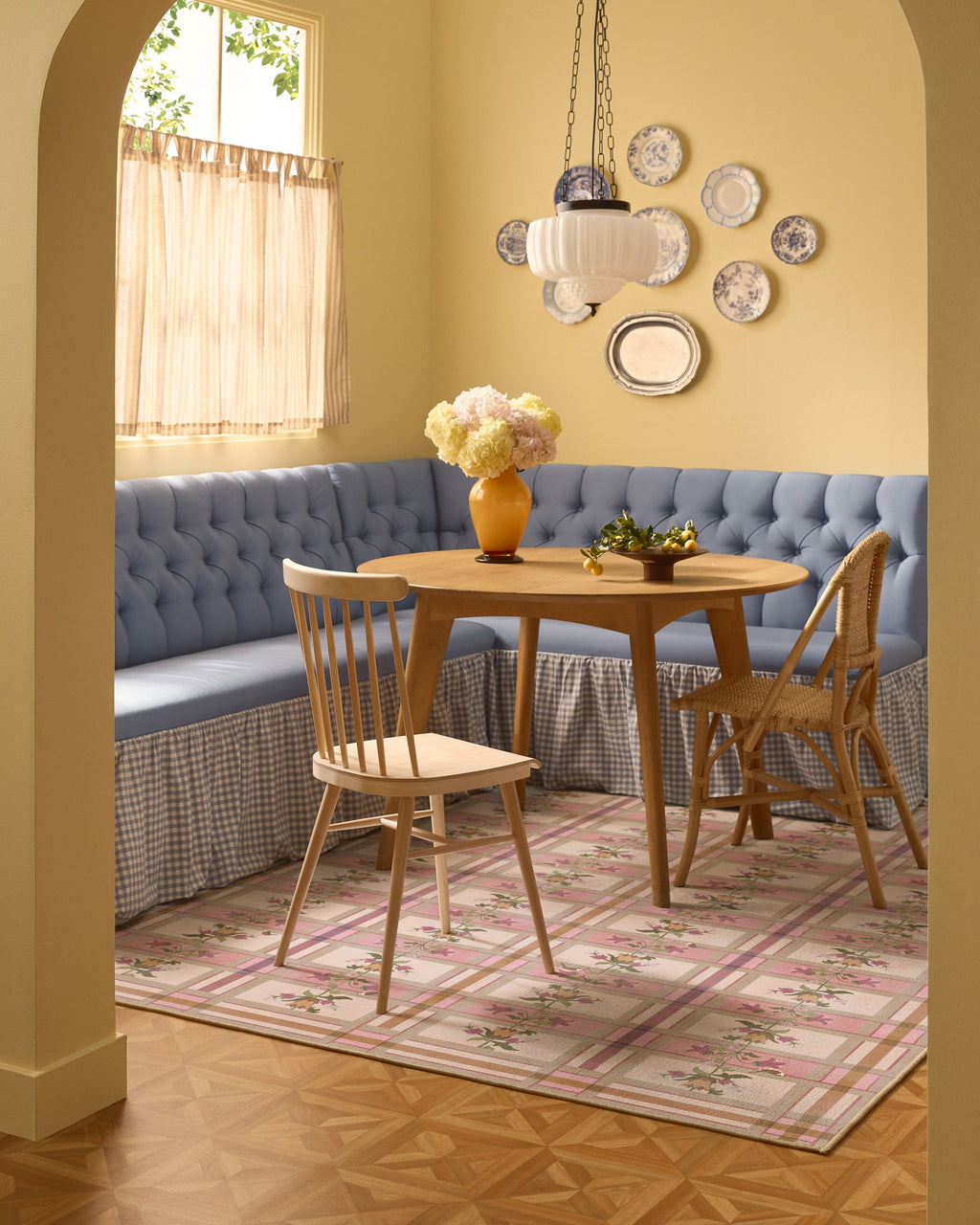 Quinnlyn Rose Multicolor Flatwoven Rug