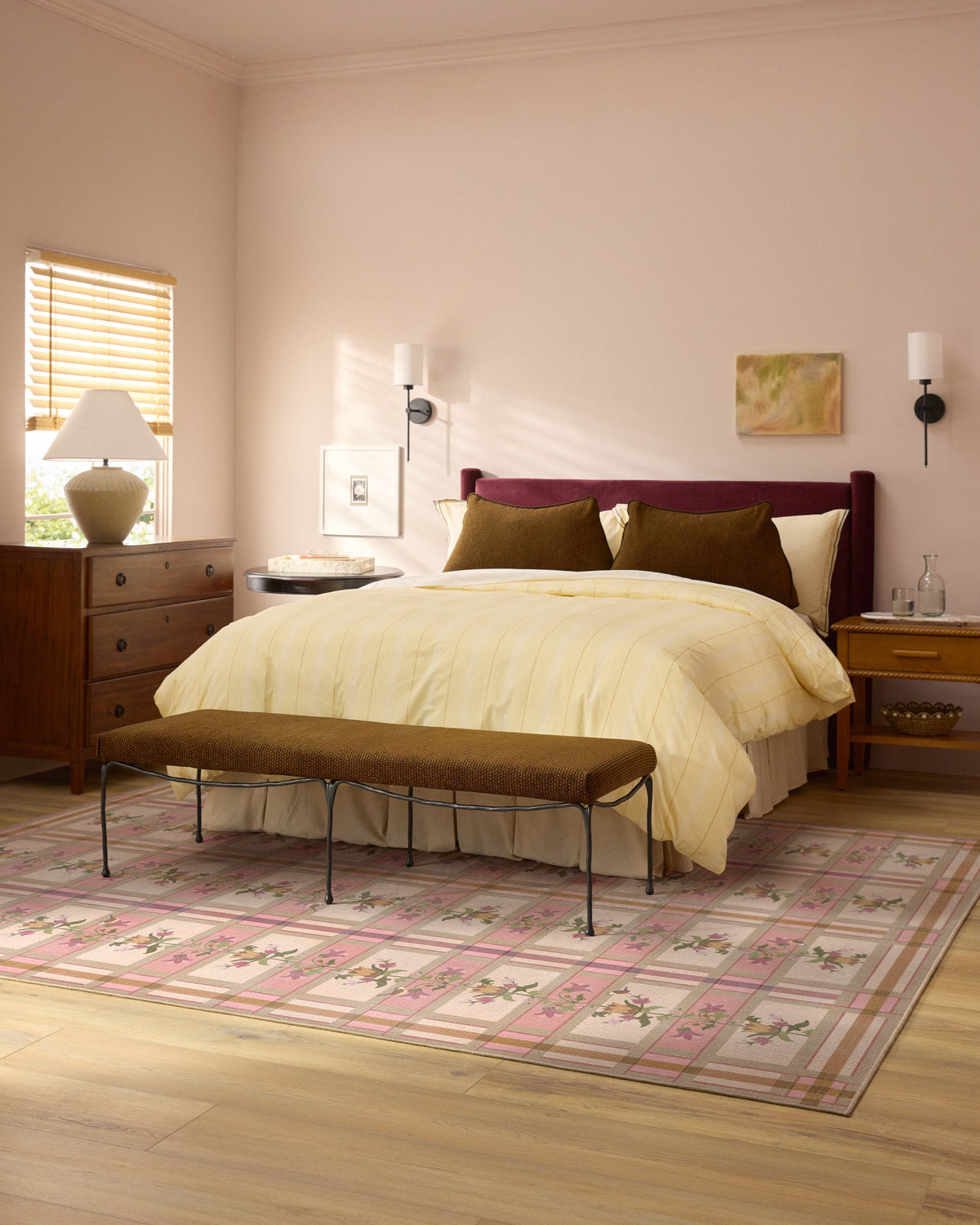 Quinnlyn Rose Multicolor Flatwoven Rug